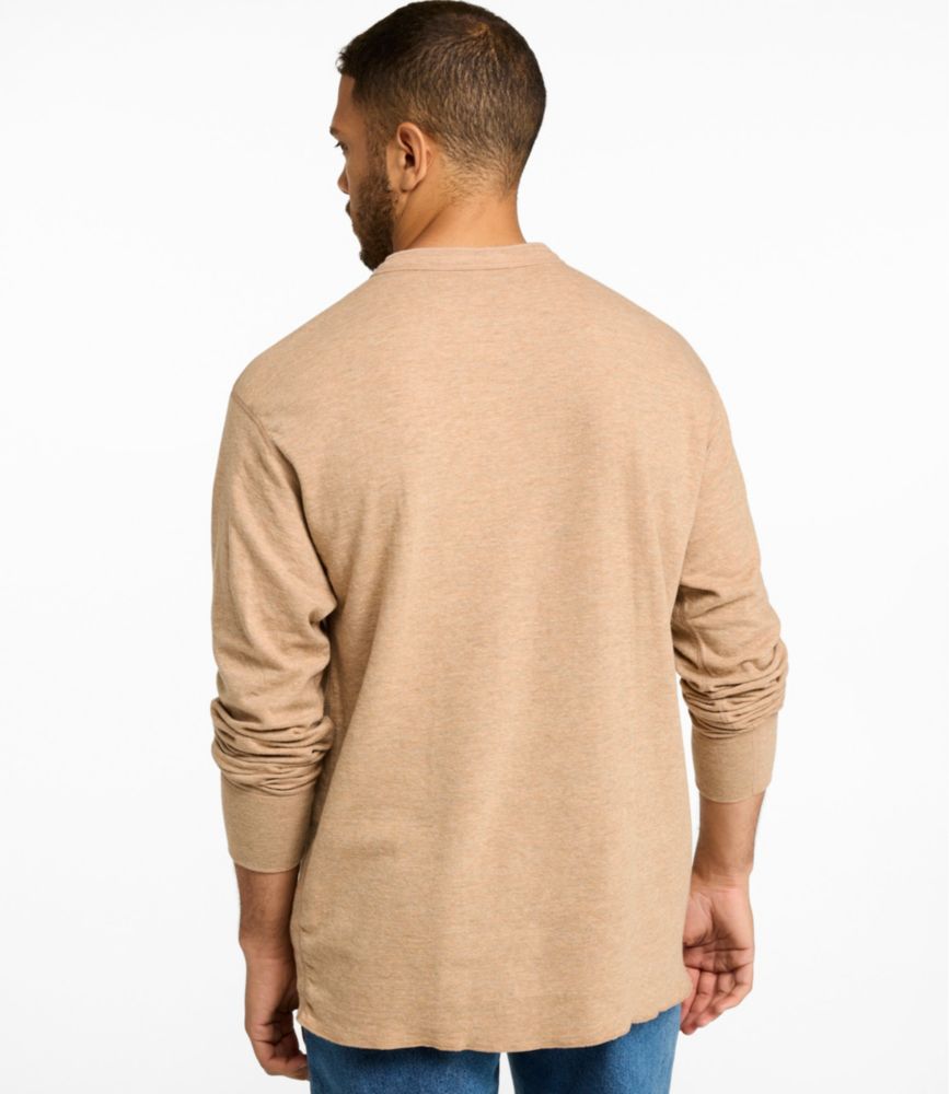 Men's Two-Layer River Driver's Shirt®, Traditional Fit Henley - US 9561