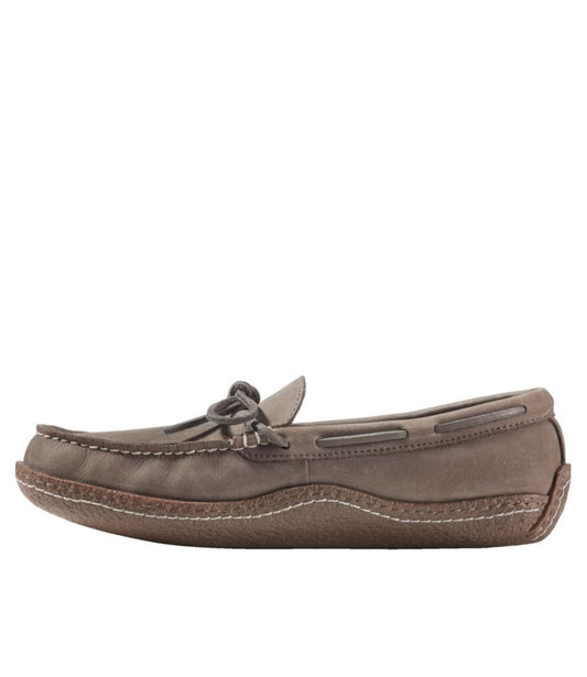 Men's Handsewn Slippers, Flannel-Lined - US 2557