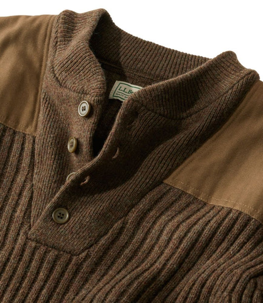 Men's Commando Sweater, Henley - US 7012