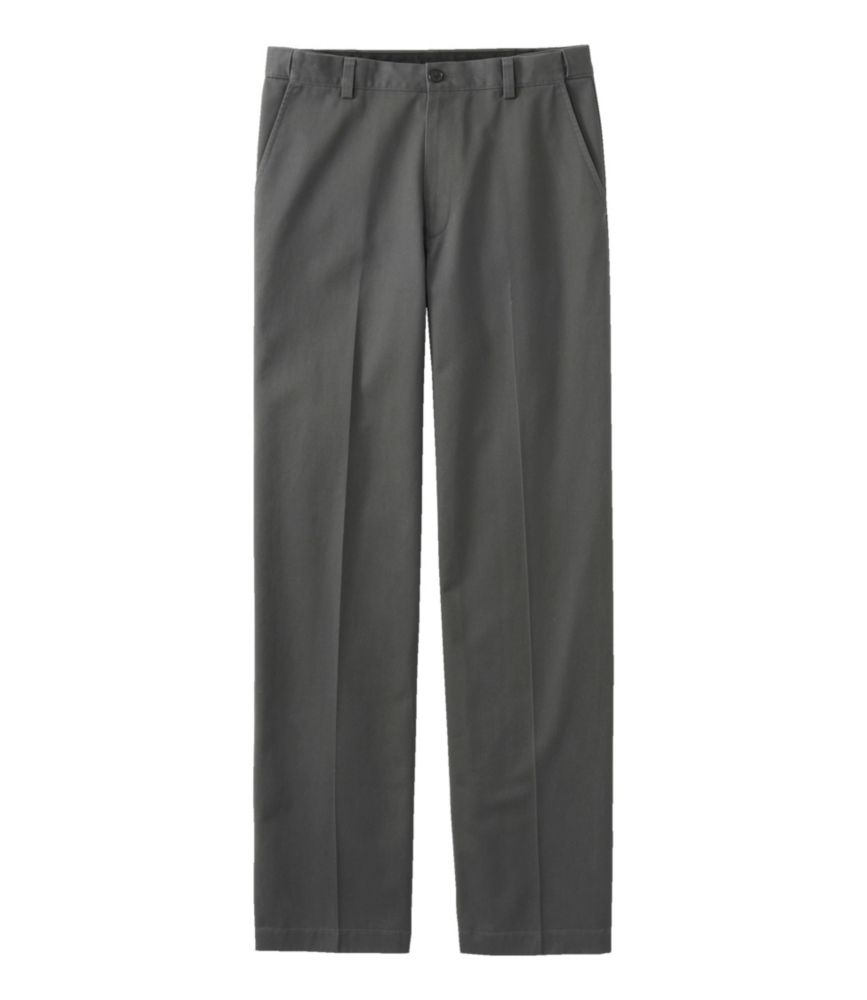 Men's Wrinkle-Free Double L® Chinos, Natural Fit, Hidden Comfort, Plain Front - US 1753