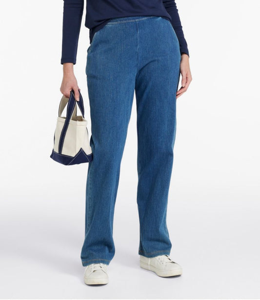 Women's Perfect Fit Pants, Denim Straight-Leg - US 7494