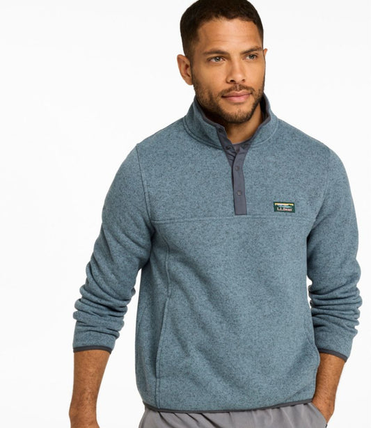 Men's L.L.Bean Sweater Fleece Pullover - US 1378
