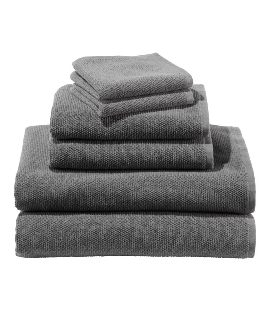 Organic Textured Cotton Towel Set - US 4088