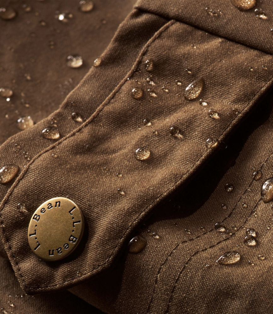 Men's Double L Waxed-Cotton Upland Coat - US 9076