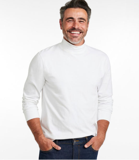 Men's Carefree Unshrinkable Mockneck Shirt - US 9070