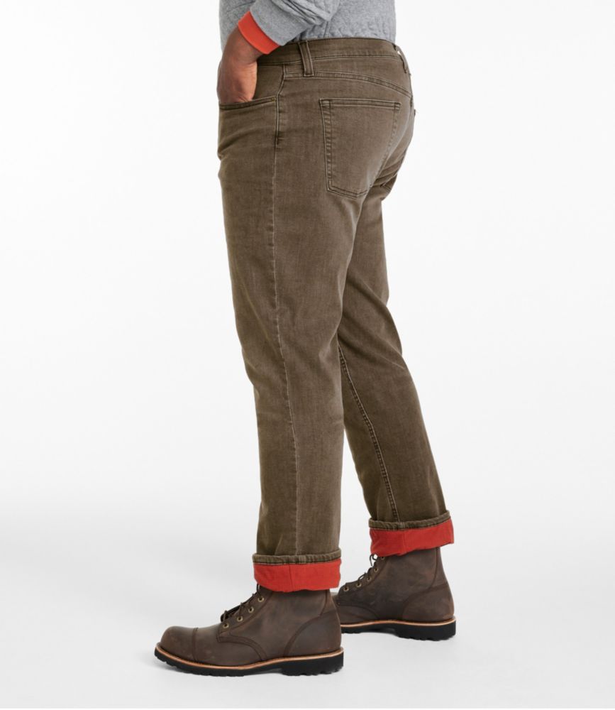 Men's BeanFlex® Jeans, Standard Athletic Fit, Fleece-Lined - US 3355