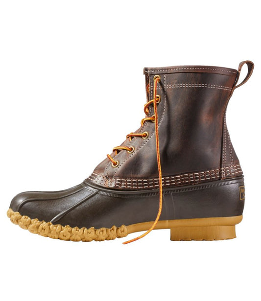 Men's Bean Boots 8", Flannel-Lined Insulated - US 8342