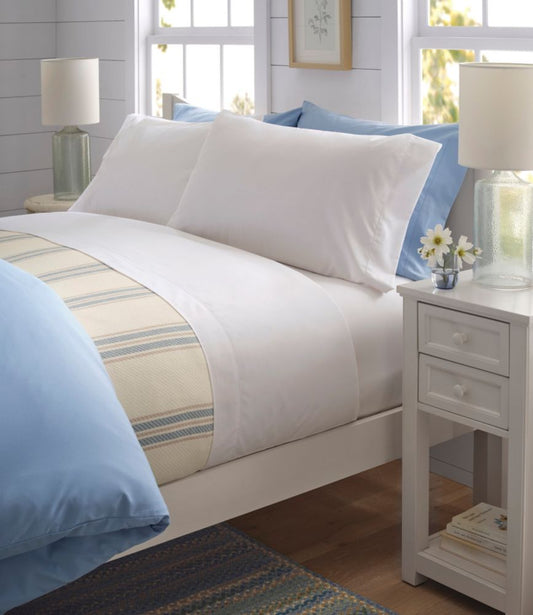 280-Thread-Count Pima Cotton Percale Sheet Set - US 6900