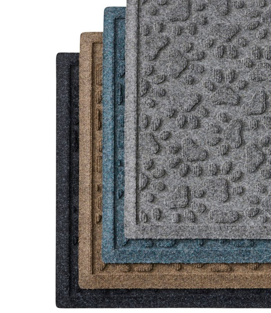 Recycled Waterhog Dog Mat, Scattered Paws - US 8591