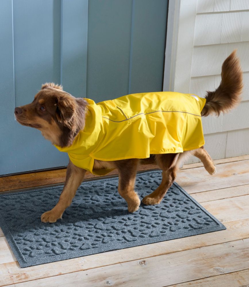 Recycled Waterhog Dog Mat, Scattered Paws - US 7312