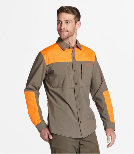 Men's Technical Stretch Upland Shirt with No Fly Zone - US 7421