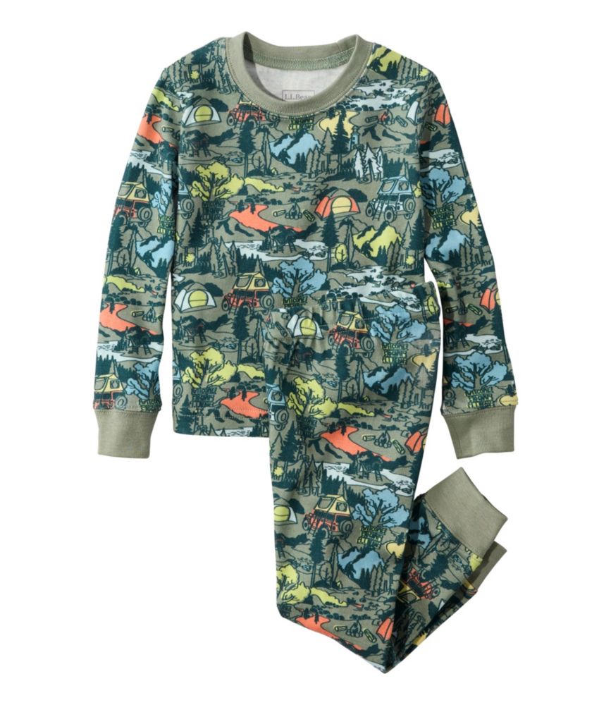 Toddlers' Organic Cotton Fitted Pajamas - US 8914