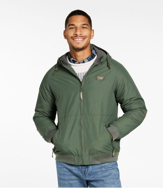 Men's Insulated 3-Season Bomber Hooded Jacket - US 0569