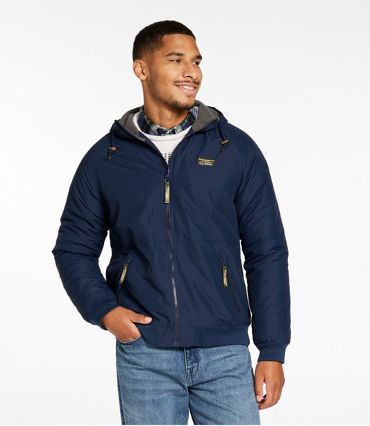 Men's Insulated 3-Season Bomber Hooded Jacket - US 1327