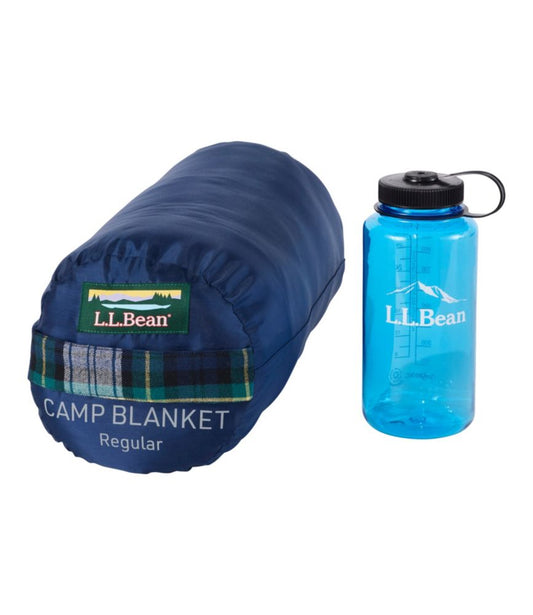 L.L.Bean Flannel Camp Blanket - US 1252