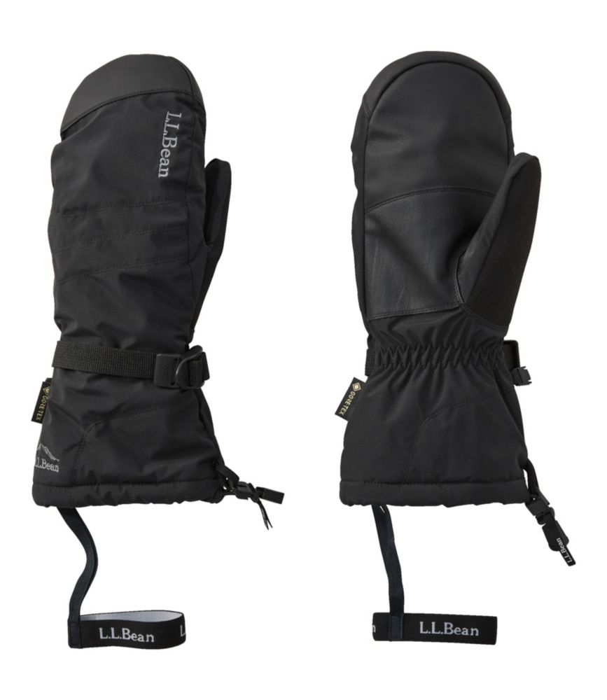 Men's L.L.Bean GORE-TEX PrimaLoft Ski Mittens - US 6638