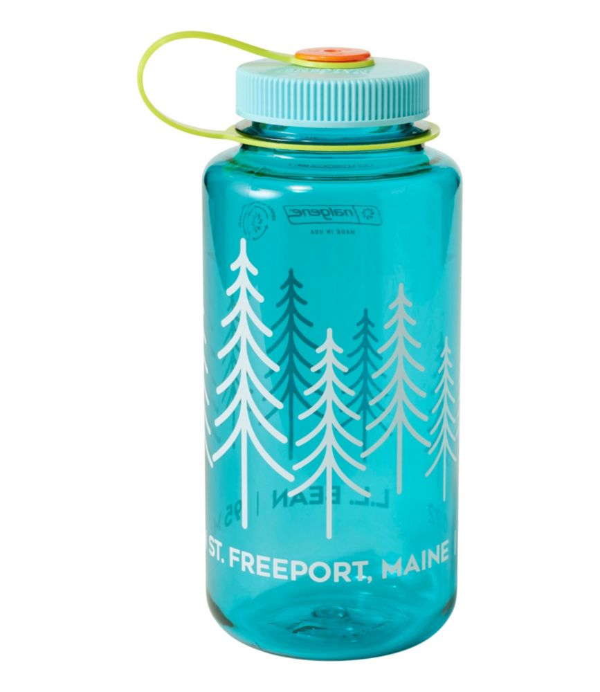 Nalgene Sustain Wide Mouth Water Bottle with L.L.Bean Print, 32 oz. - US 8315