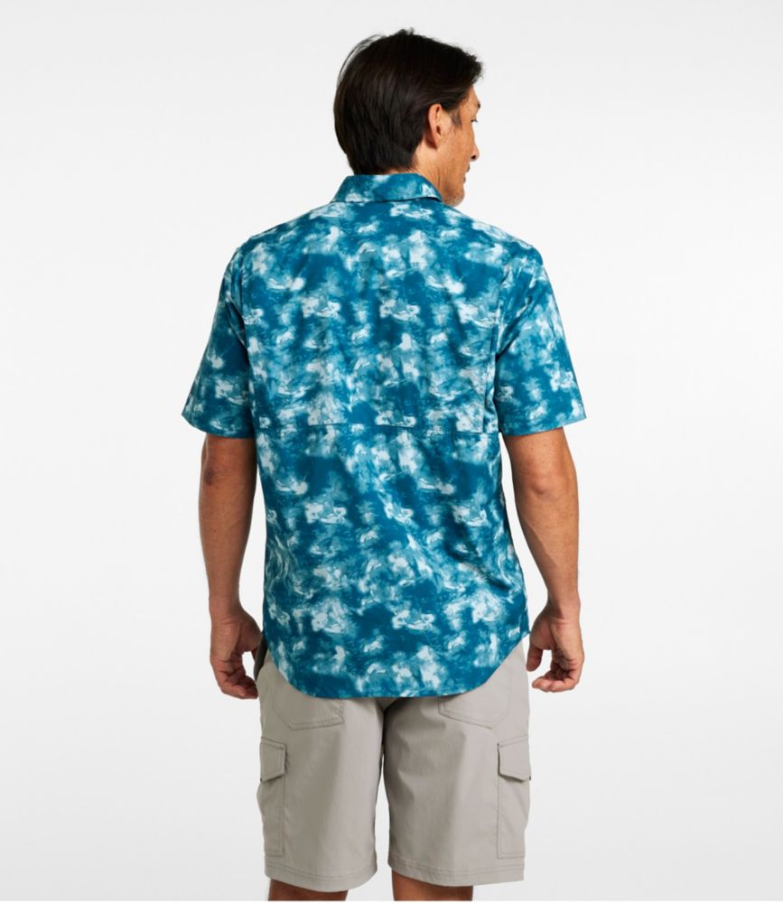 Men's Tropicwear Shirt, Short-Sleeve Print - US 9075