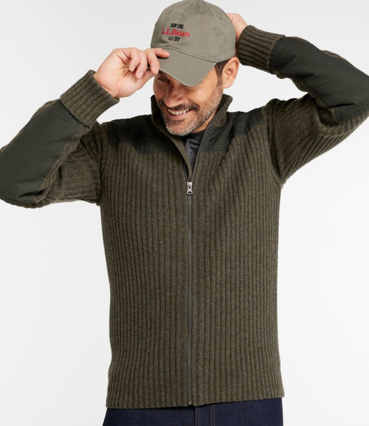 Men's Commando Sweater, Full-Zip - US 4068