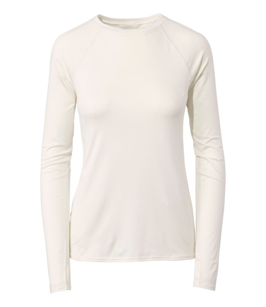 Women's L.L.Bean Simple Soft Base Layer, Crew - US 7590