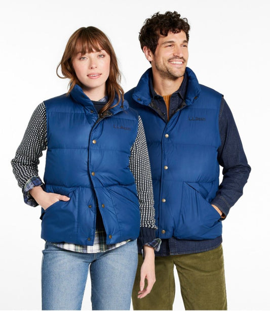 Adults' Bean's Trail Model Down Vest '82 - US 2478