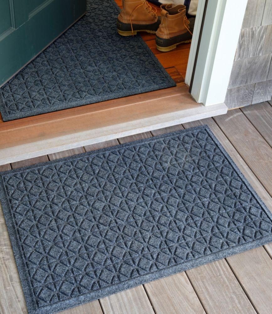 Everyspace Recycled Waterhog Doormat, Tiles - US 4218