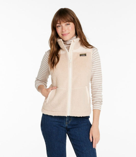 Women's Bean's Sherpa Fleece Vest - US 9194