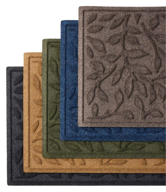 Heavyweight Recycled Waterhog Mat Runner, Woodland Leaf - US 6131