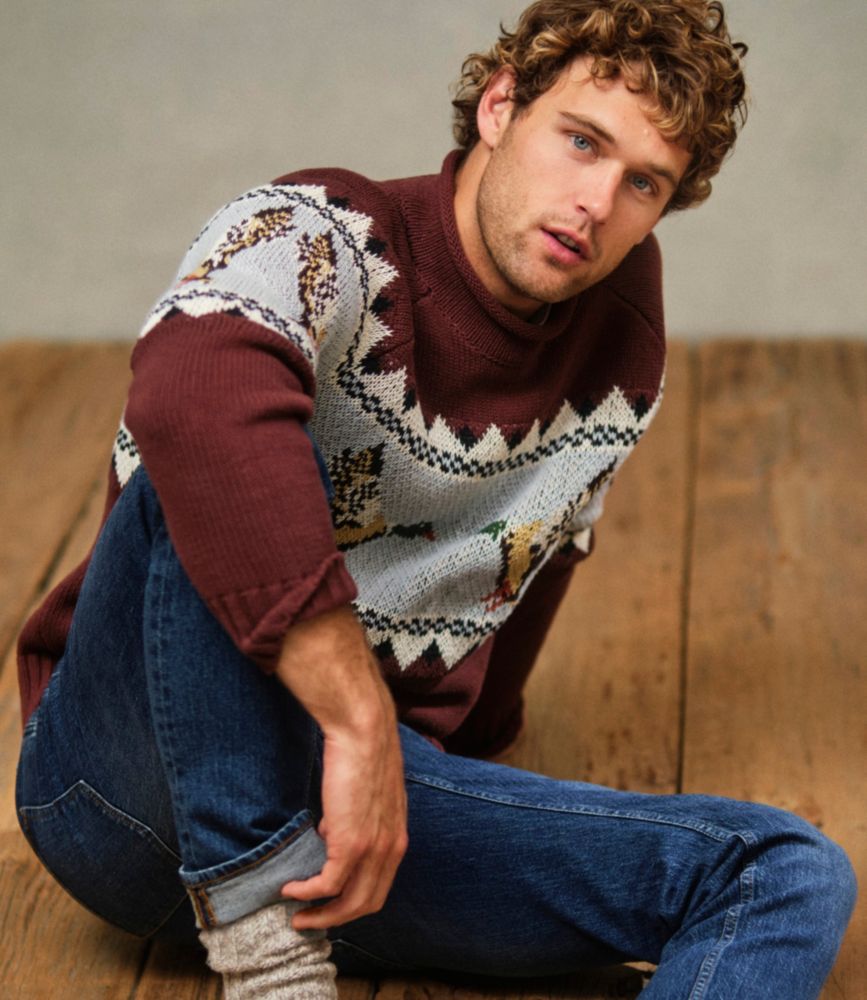 Men's Signature Organic Cotton Rollneck Sweater - US 7005