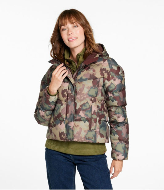Women's Popham Puffer Jacket, Print - US 4707