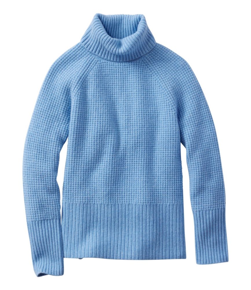 Women's SuperSoft Waffle Sweater, Turtleneck - US 5661