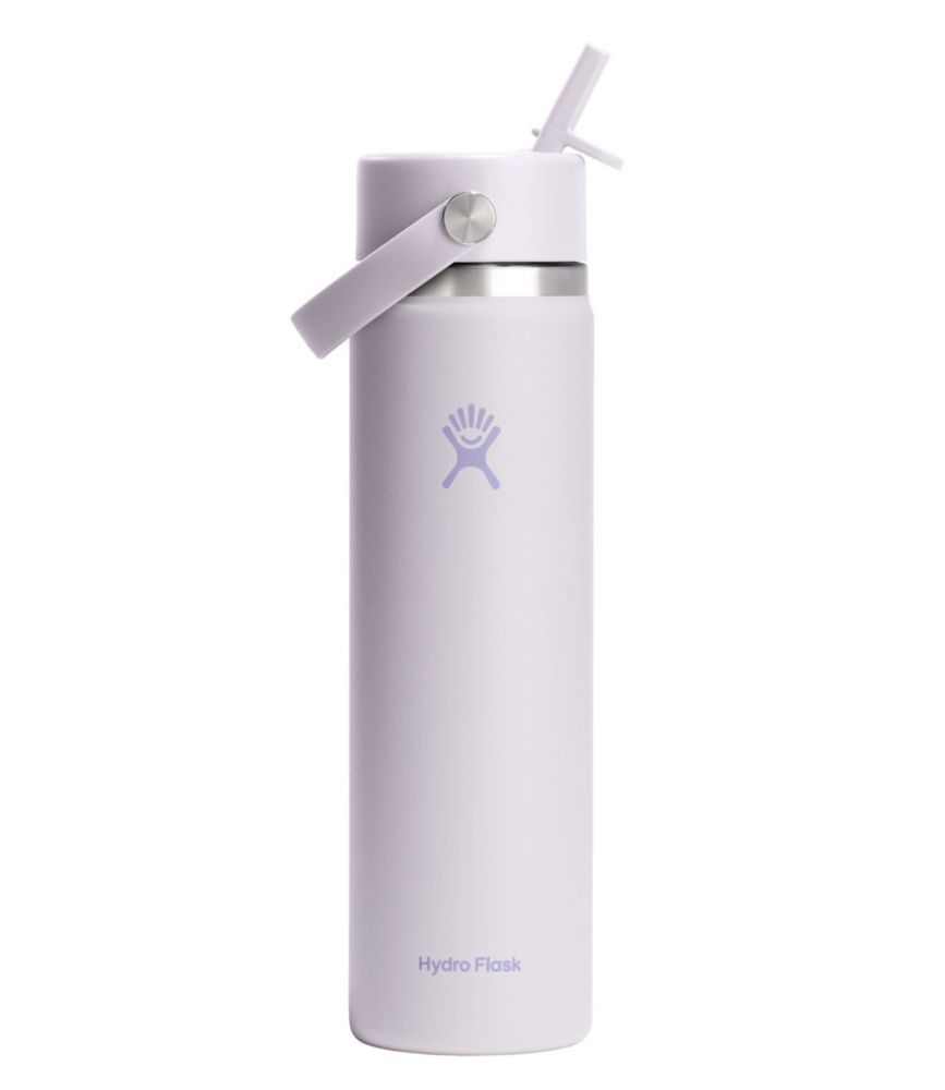 Hydro Flask Wide Mouth Water Bottle with Flex Straw Cap, 24 oz. - US 0440