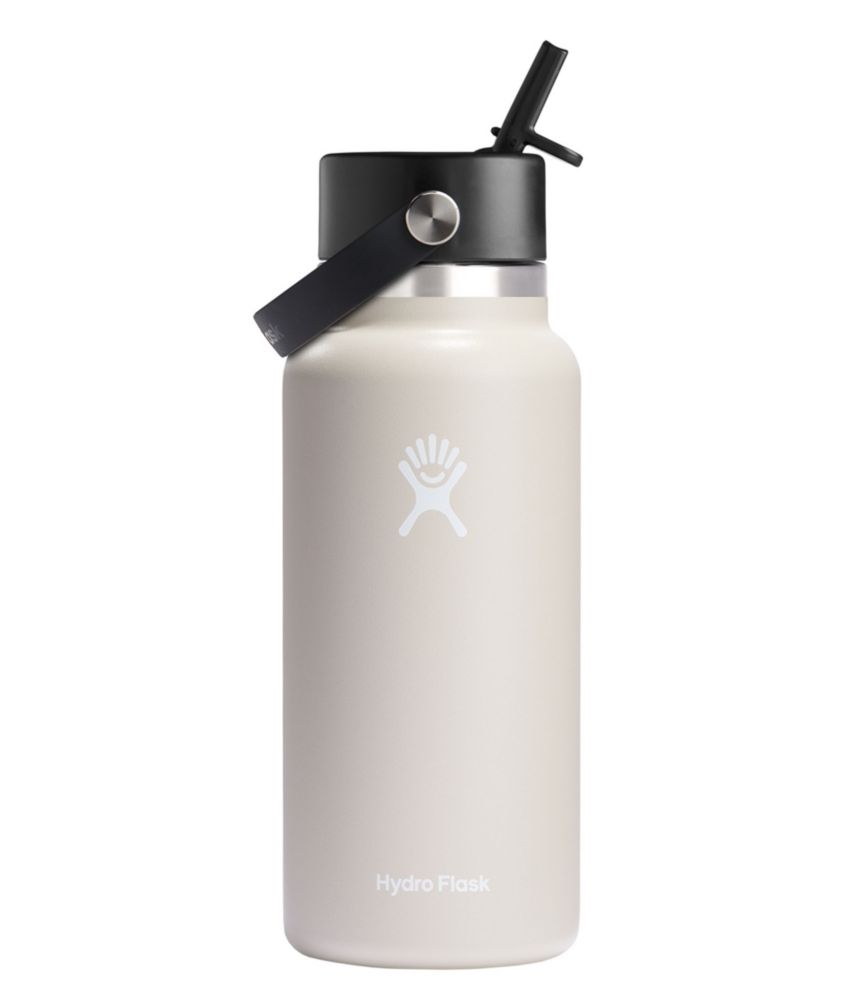 Hydro Flask Wide Mouth Water Bottle with Flex Straw Cap, 32 oz. - US 8212