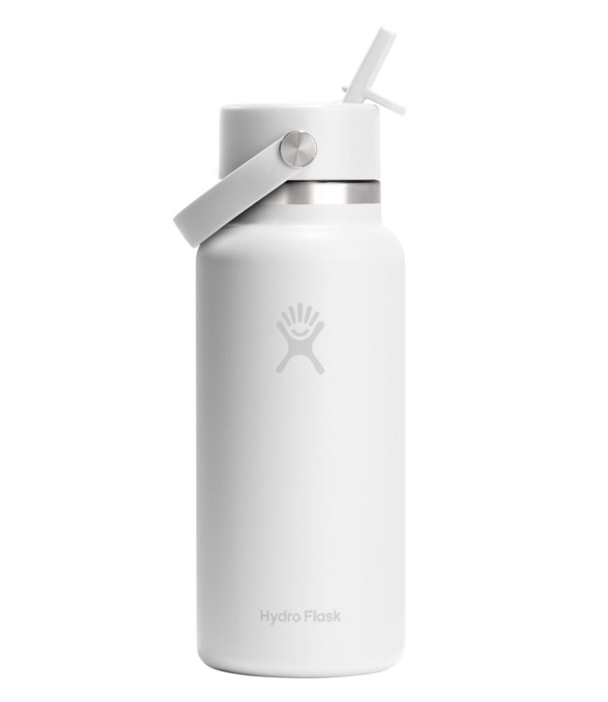 Hydro Flask Wide Mouth Water Bottle with Flex Straw Cap, 32 oz. - US 6599