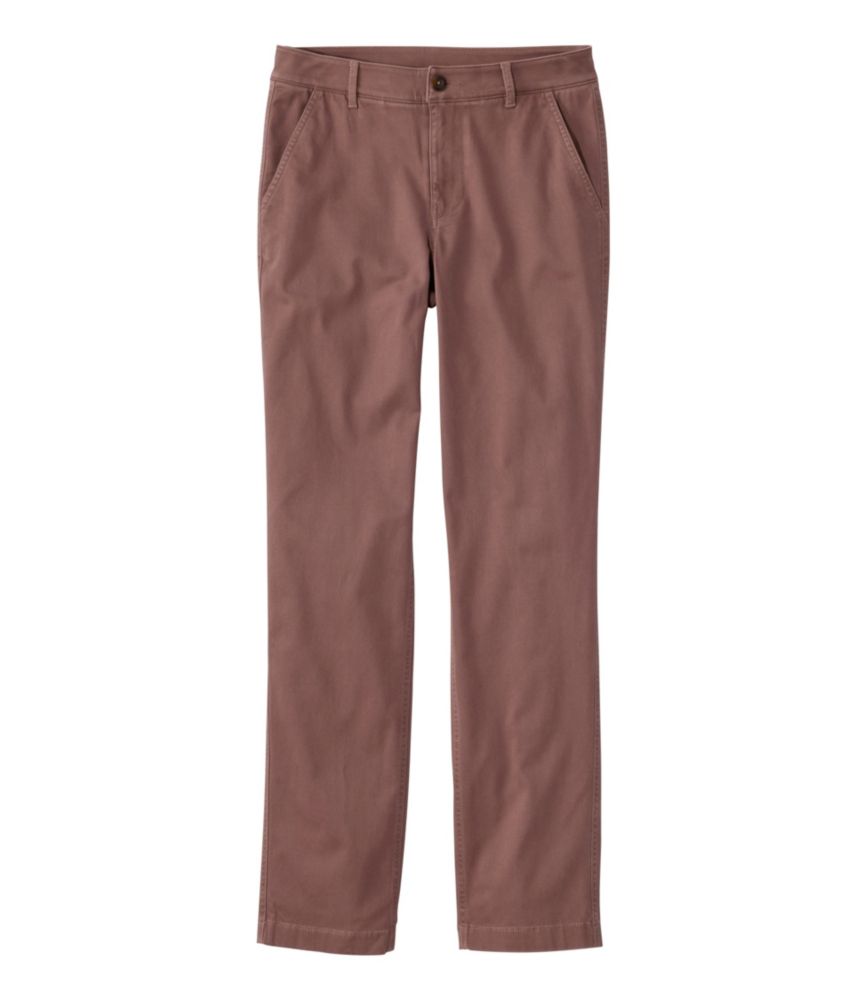 Women's Comfort Stretch Pants, Mid-Rise Straight-Leg Chino - US 8110