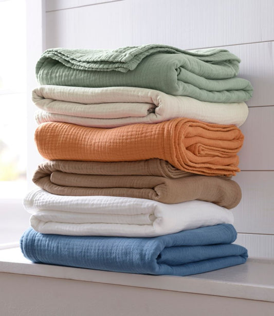 Lightweight Cotton Gauze Blanket - US 3600