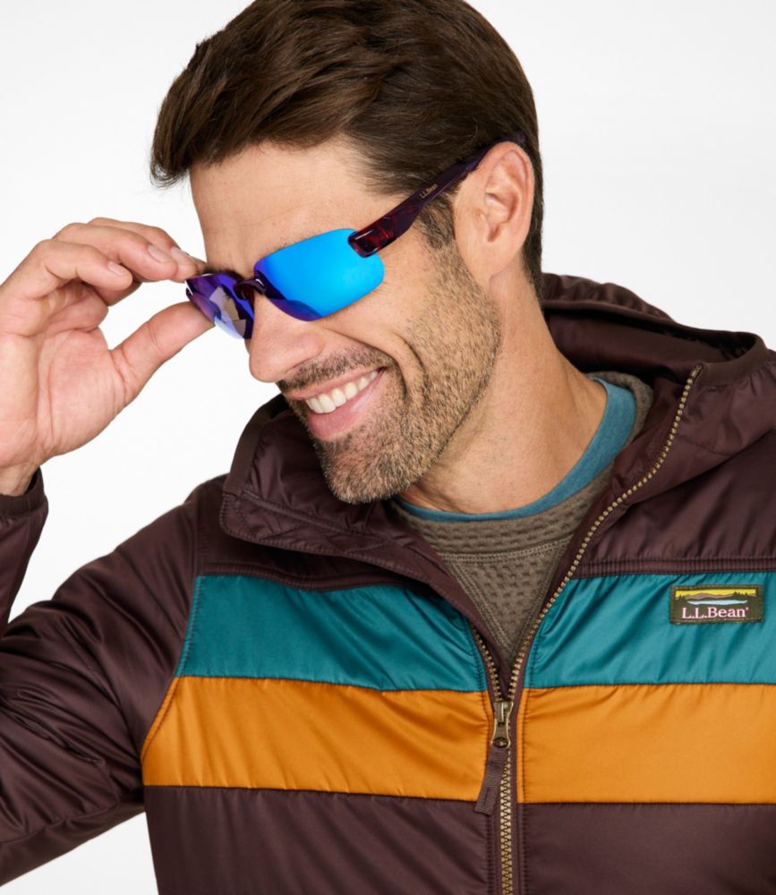 Adults' L.L.Bean Polarized Performance BiFocal Rimless Mirror Sunglasses - US 1757