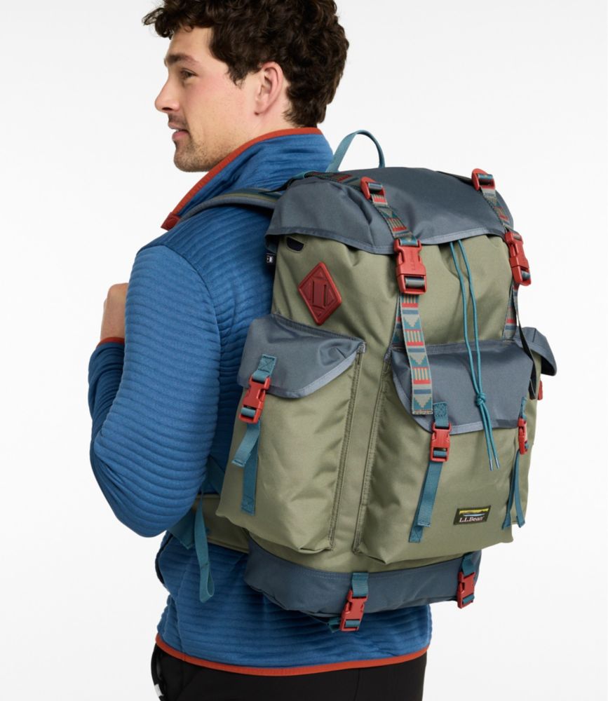 L.L.Bean Continental Rucksack, Color Block - US 8483