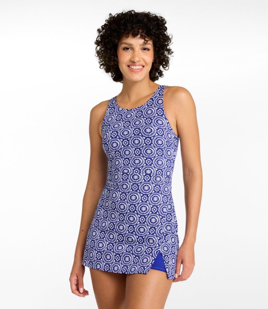 Women's BeanSport Swim Dress, Print - US 5678