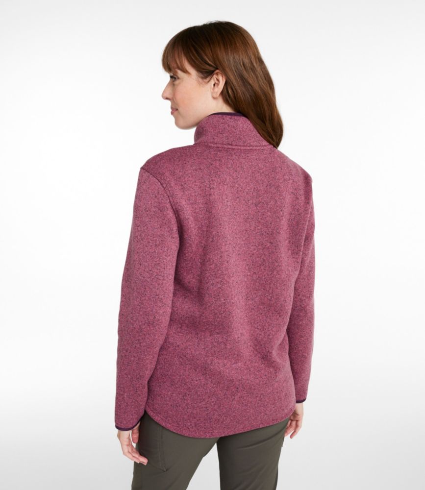 Women's L.L.Bean Sweater Fleece Half-Zip Pullover - US 4158