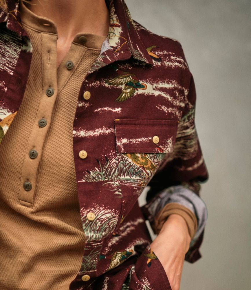 Women's Signature Camp Flannel Shirt - US 8539