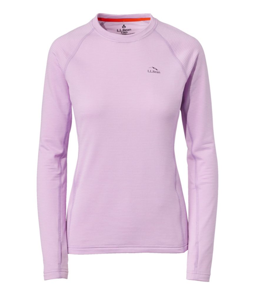Women's L.L.Bean Midweight Base Layer Crew Top - US 7727