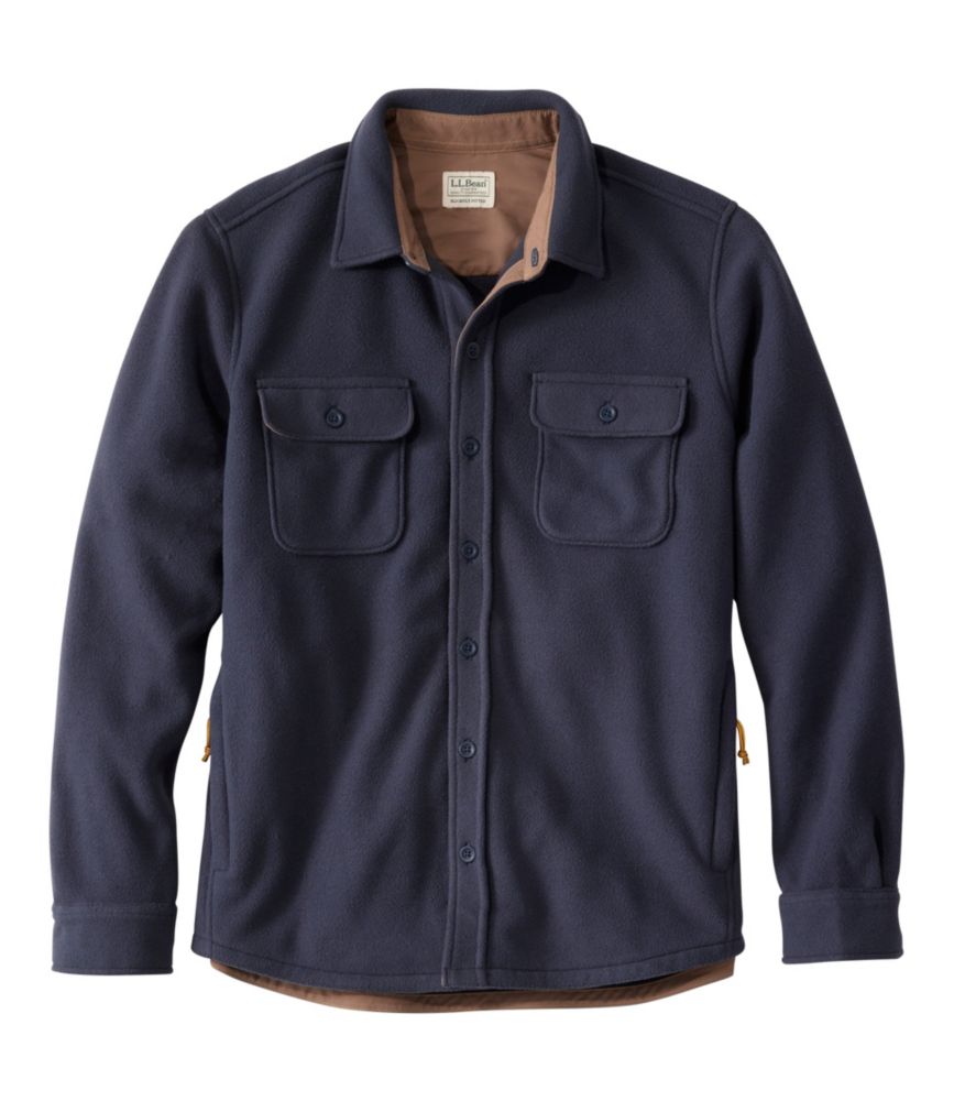 Men's Bean's Mariner Fleece Shirt - US 2316