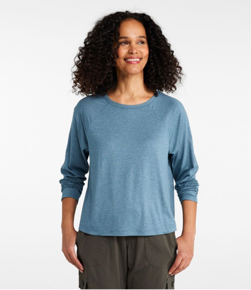 Women's Movement Essential Tee, Long-Sleeve Cropped - US 0279