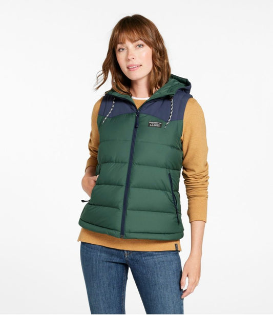 Women's Mountain Classic Hooded Down Vest - US 7998