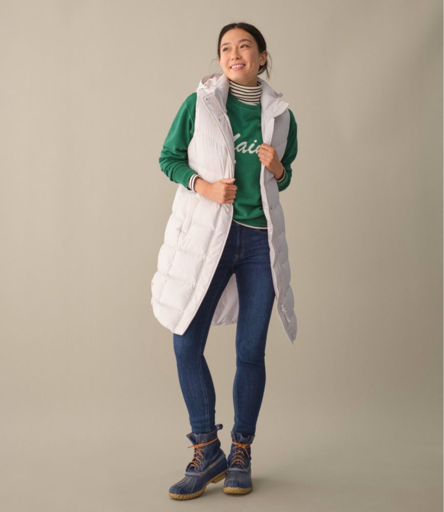 Women's Popham Puffer Long Vest - US 7502