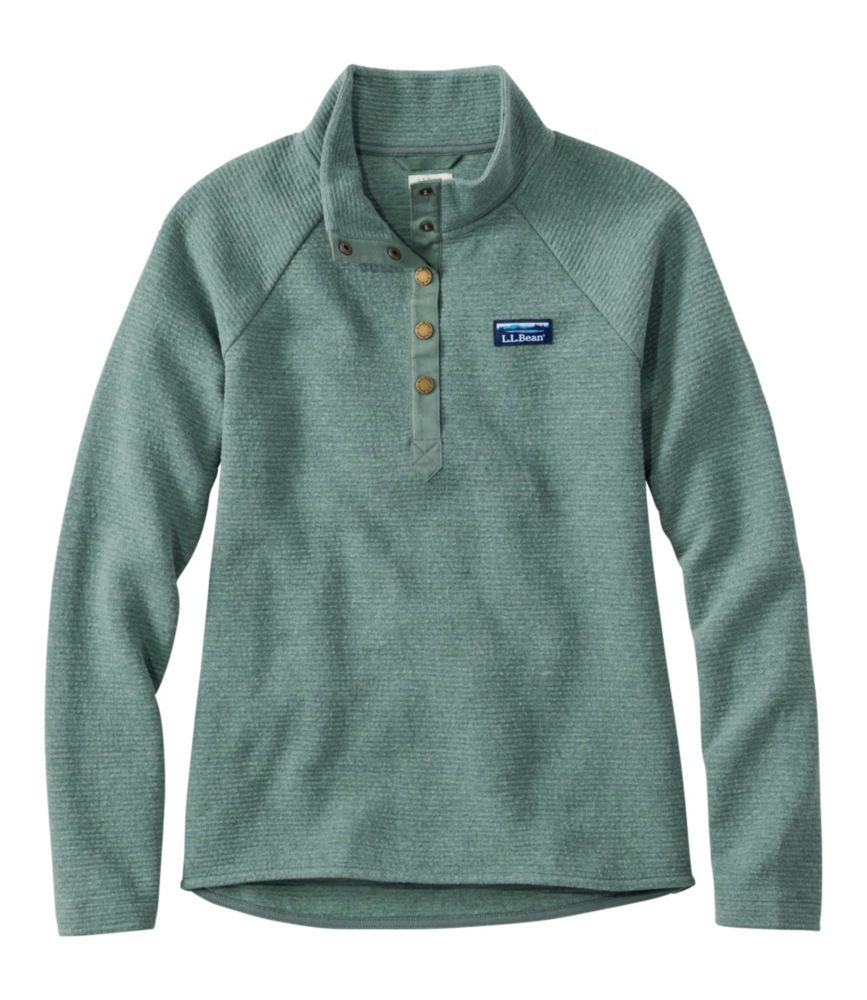 Women's Lakewashed Double-Knit Quarter-Snap - US 2608