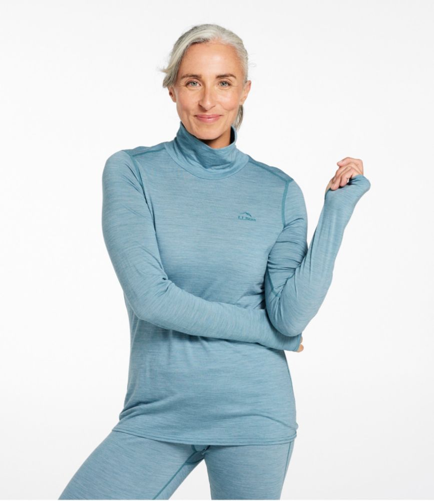 Women's Cresta Ultralight 150 Turtleneck, Stripe - US 8404
