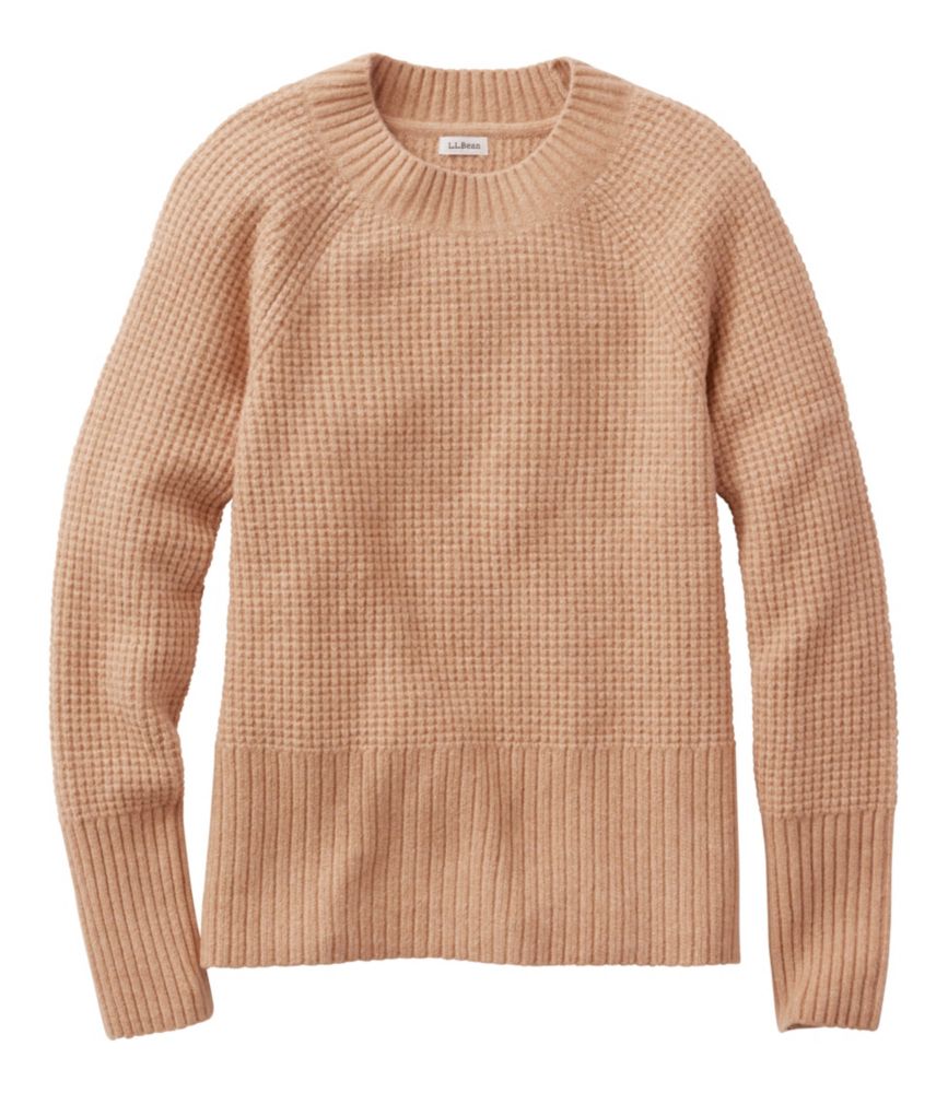 Women's SuperSoft Waffle Sweater, Crewneck - US 4384