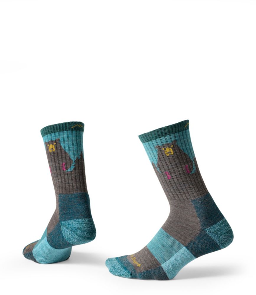 Women's Darn Tough Bear Town Micro Crew Hiking Socks - US 5156